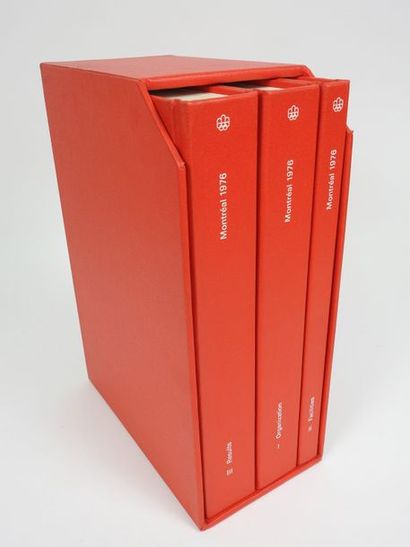 null MONTREAL
Olympic Report.
Red box, the 3 volumes with all the details on the...