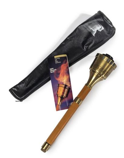 null LOS ANGELES
Official torch in its black case with logo (torchbearer), superb...