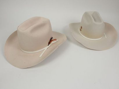 null Set of two official cream-white parade hats with official logo... new condition.
Superb...
