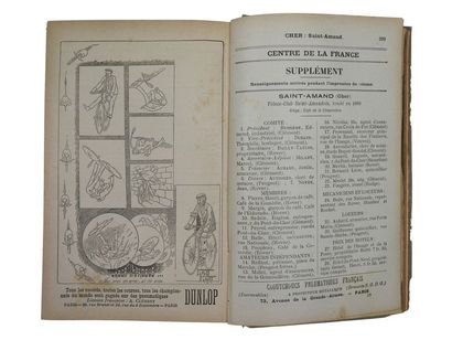 null General illustrated directory of
French and foreign cyclists for 1892. With...