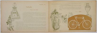 null Catalogue des Cycles Acatène par Robida.
36 p 1898 où l'on retrouve Gaston Rivierre...