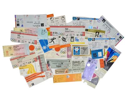 null Winter Olympics tickets...28 new or used tickets for the Games from 1936 to...