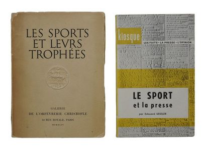 null Deux livres importants:a) "Le sport et la presse" par Edouard Seidler (Coll...