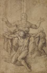 Michel-Ange, d'après 
Pietà
Plaquette en bronze
XVI° siécle
12 x 7,5 cm
Provenance:...