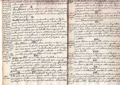 null SALON DE PROVENCE (13). 1293. STATUTS ANCIENS. Manuscrit du XVIIIe s. contenant...