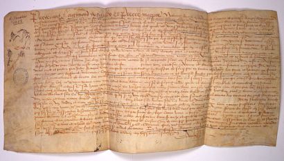 null BEAUVAISISIS. 1558. Consent and agreement between Gilles and François DARIE...