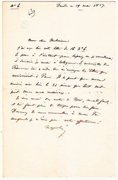 PRINCE NAPOLÉON, dit JÉRÔME (Napoléon-Charles-Paul BONAPARTE) Fils de Jérôme. Trieste...