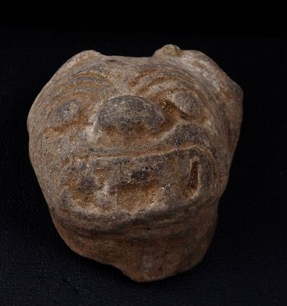 Jaguar head. Terracotta. Teotihuacan culture.

Around...