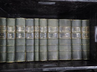 null Deux manettes: lerouse du XIXe siècle, 17 volumes. Complet