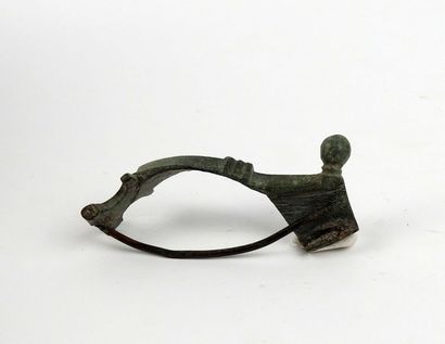 null Large fibula ending in a ball.

Bronze 6 cm

Roman Period