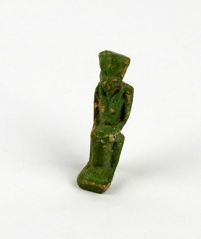 null Amulette représentant Sekhmet

Fritte verte 4 cm

Egypte antique XXVI-XXXème...