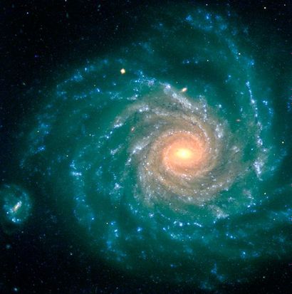 null Nasa. GRAND FORMAT. Cette photographie spectaculaire d'une galaxie spirale est...