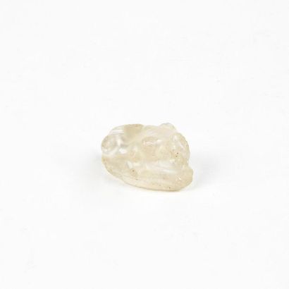 null Amulette en cristal de roche représentant un lion couché
Égypte antique Basse...
