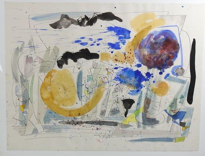 null Nino GIUFFRIDA (born 1924) 

UNTITLED, 1984

Ink and watercolour on paper signed...