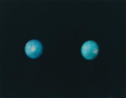 Nasa. Mission Voyager 2. Ces deux images...