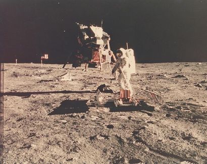 Nasa. Mission Apollo 11. 21 juillet 1969....
