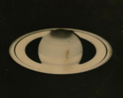 null Nasa. Mount Wilson Observatory. Beautiful period photograph of the planet Saturn...