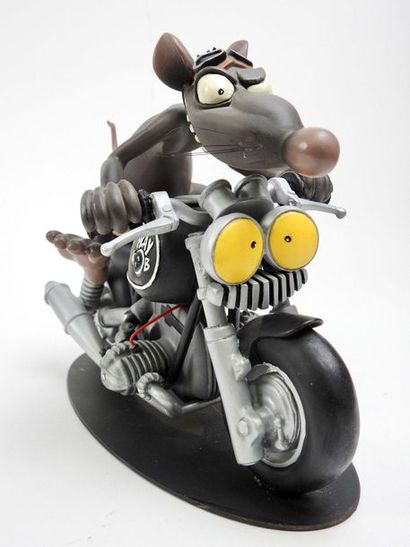 null PTILUC

Rats

Rat teigneux sur la moto

Figurine éditée par Motus Création (boîte,...