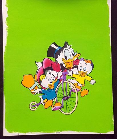 null DISNEY

Picsou

Cover of Picsou magazine 124 published in 1982

Gouache and...