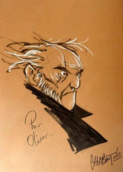 null CHABOUTE Christophe

Nice drawing in the album Moby Dick 2 in original edition...
