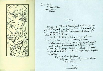 null ROLLIN Lucien

Le Torte

Case originale d'un album

On y joint un courrier de...