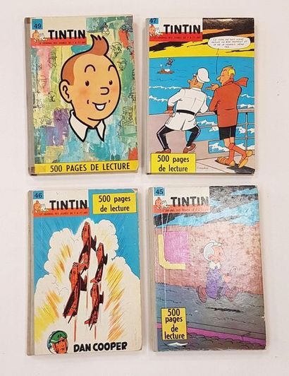 null TINTIN NEWSPAPER

Set of four binders of Tintin's Diary including numbers 45,...