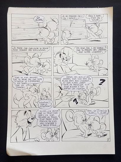 null * TOM AND JERRY

Original board

Chinese ink

33 x 24 cm