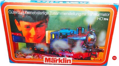 null MARKLIN - Allemagne - métal - HO (1)

# 0974 Ensemble comprenant 1 locomotive,...