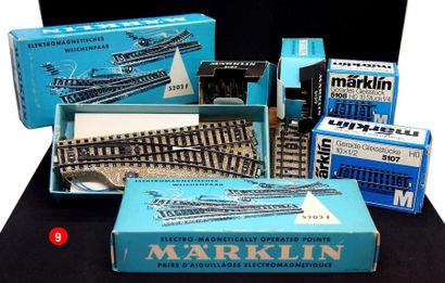 null MARKLIN - Allemagne - métal/plastique - HO (Lot de 18)

Accessoires: aiguillages...
