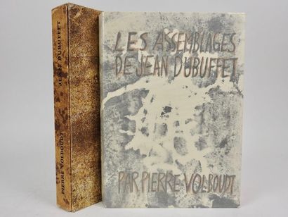 null DUBUFFET: Pierre Volboudt: Les assemblages de Jean Dubuffet. Hazan, 1958. In-4...
