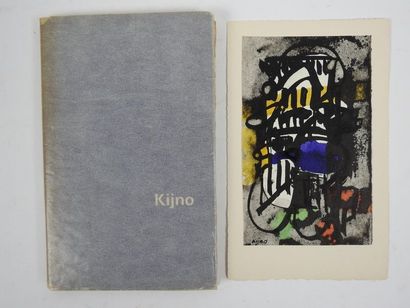 null KIJNO. Galerie Creuzevault, 1963. in-12 broché. Plaquette de l'exposition des...