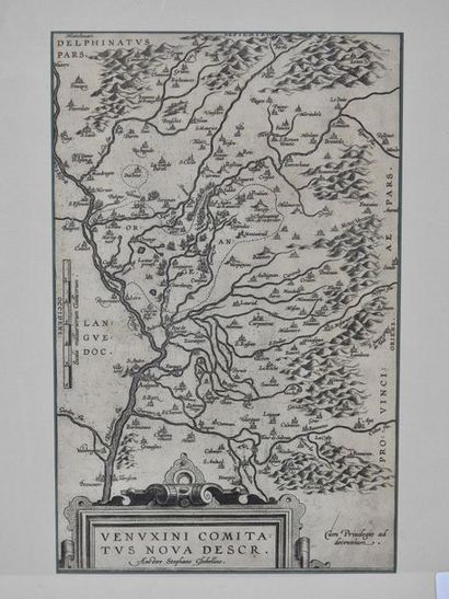 null Carte du Languedoc 

Gravure 

34 x 31,5 cm (à vue)
