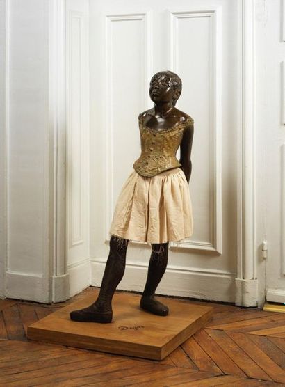Edgar DEGAS (1834 - 1917) Edgar Degas (1834 - 1917).
Little dancer of fourteen years...
