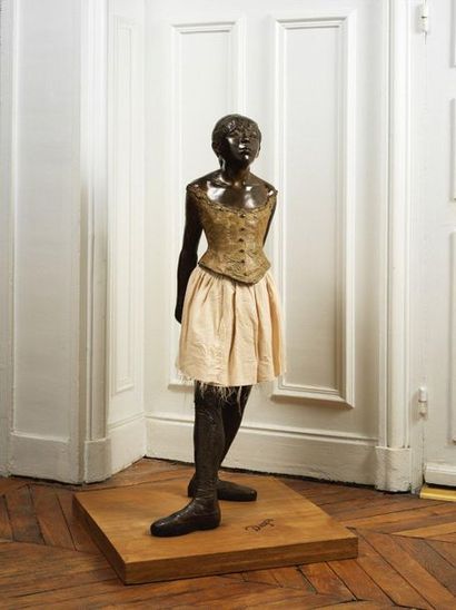Edgar DEGAS (1834 - 1917) Edgar Degas (1834 - 1917).
Little dancer of fourteen years...