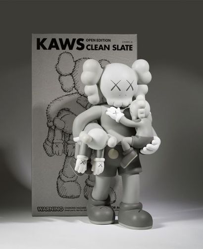 null 
KAWS (NÉ EN 1974)

Clean Slate (Brown), 2018
Figurine en vinyle peint
Avec...