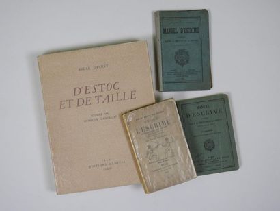 null Ensemble de 4 livres importants : a) D'ESTOC ET DE TAILLE par R DUCRET 1949...