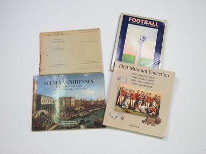 null Préhistoire et histoire. 4 livres ou brochures :a) Football, i domini del calcio...