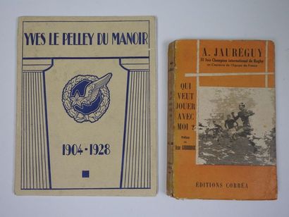 null Deux livres sur 2 monuments du rugby français. : a) QUI VEUT JOUER AVEC MOI...