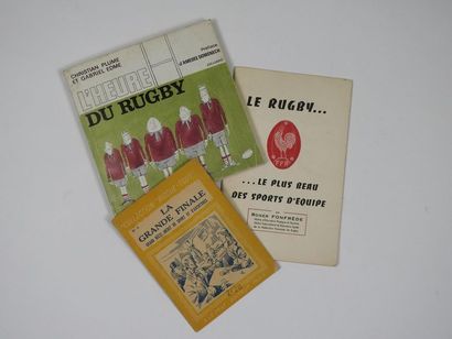 null Trois livres : a) le rugby, le plus beau des sports d'équipe par Roger Fonfrède,...