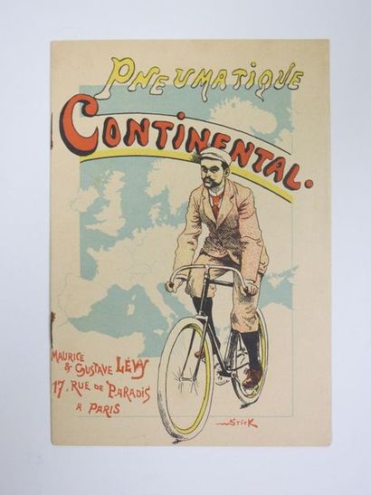 null Catalogue des pneumatiques Continental. Avec en couverture belle image couleur...