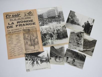 null Deux ensembles rares sur les "petits" Tours 1942-46 :a) Circuit de France, 1942....