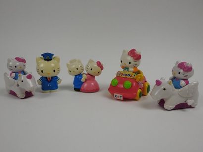 null Candidature olympique de Tokyo 2004, cinq petits jouets McDo mécaniques avec...