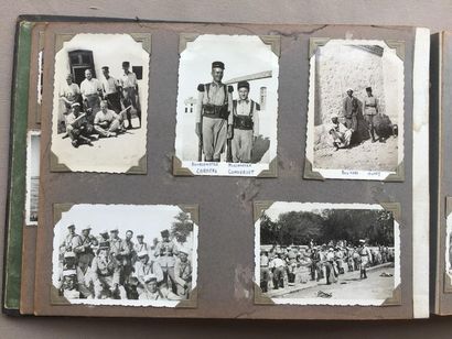 null FOREIGN LEGION - ALGERIA - Ist Foreign Infantry Regiment. Two albums of original...