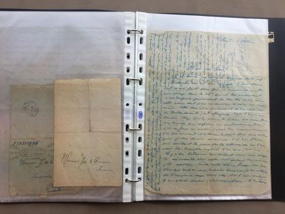 null LA ROQUE Jean de: Important set of letters sent to Lieutenant Jean de La Roque,...