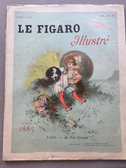 null CHERET Jules : Couverture en couleurs pour un supplément du Figaro Illustré....