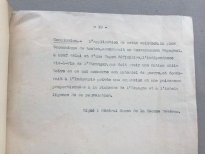 null Memorandum presented to the Minister of War on 15 December 1899: Memorandum...