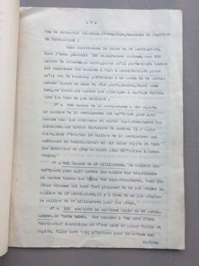 null Memorandum presented to the Minister of War on 15 December 1899: Memorandum...