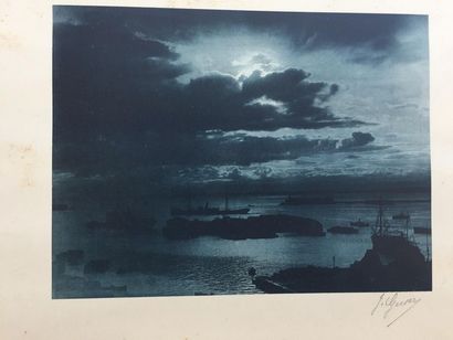 null ALGERIE - Jean GEISER: 2 photographies originales tirées sur papier, signées...