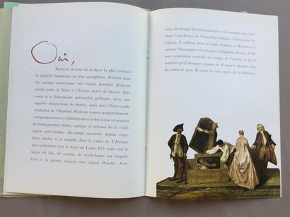 null MATHIEU (Georges): L'Avenir d'Antoine Watteau, peintre du Roy en son académie...