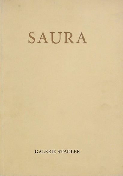 null Antonio Saura

Catalogue de l’exposition à la galerie Stadler de 1990,,dédicacé...